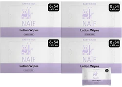 Naïf Lotion Billendoekjes 32-pak (32x54)