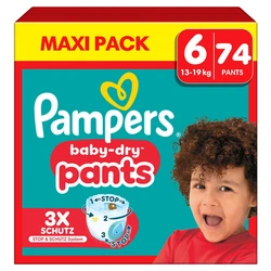 Pampers Baby-Dry Pants maat 6 - 74 luiers