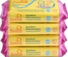 Zwitsal Sensitive billendoekjes 4-pak (4 x 57)