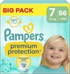 Pampers - Premium Protection - Maat 7 - Big Pack - 56 luiers
