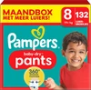 Pampers - Baby Dry Pants - Maat 8 - Maandbox - 132 stuks - 19+ KG