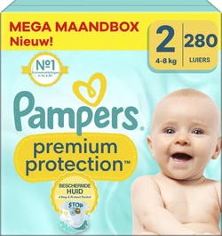 Pampers - Premium Protection - Maat 2 - Mega Maandbox - 280 luiers