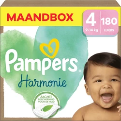 Pampers - Harmonie - Maat 4 - Maandbox - 180 stuks