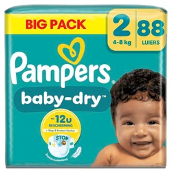 Pampers Baby-Dry Maat 2 - 88 luiers