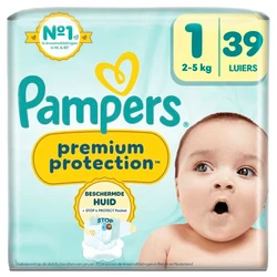 Pampers Premium Protection Maat 1 Luiers Pampers Premium Protection Maat 1 Luiers