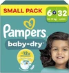 Pampers - Baby Dry - Maat 6+ - Small Pack - 32 Luiers Pampers - Baby Dry - Maat 6+ - Small Pack - 32 Luiers