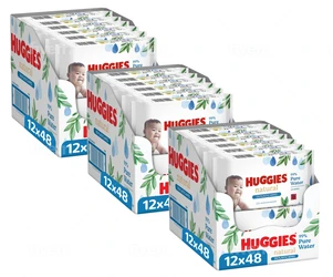 Huggies - Natural - 36 x 48 billendoekjes Huggies - Natural - 36 x 48 billendoekjes